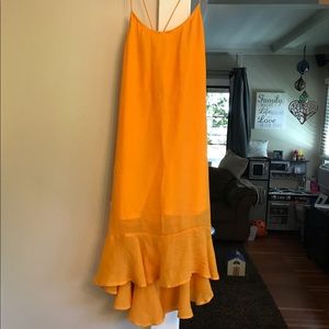 JustFab Golden Yellow Sundress